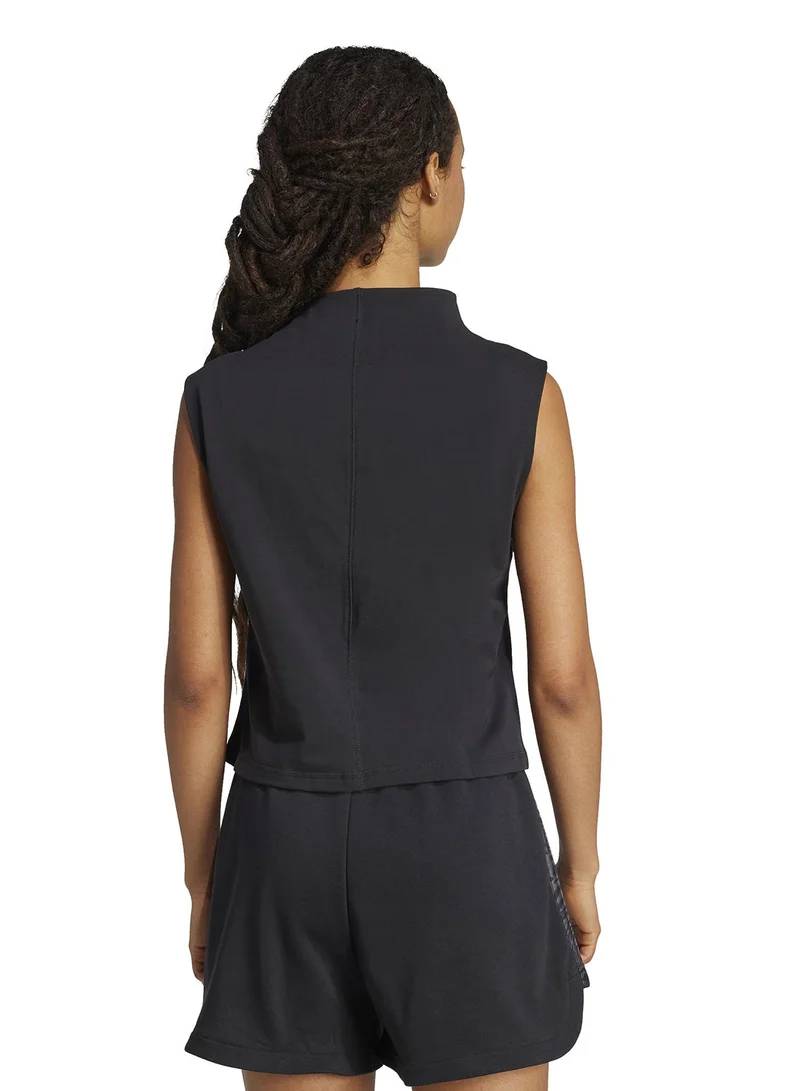 Adidas Essentials Slim High-Neck Tank Top